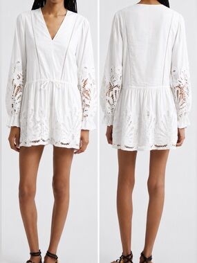 NWT! Ramy Brook White Ingrid Dress